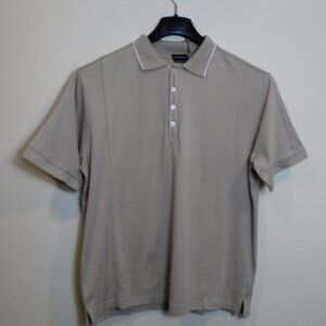 PARC 81 Men's Tan Short Sleeve Polo Shirt NWT  Size XL
